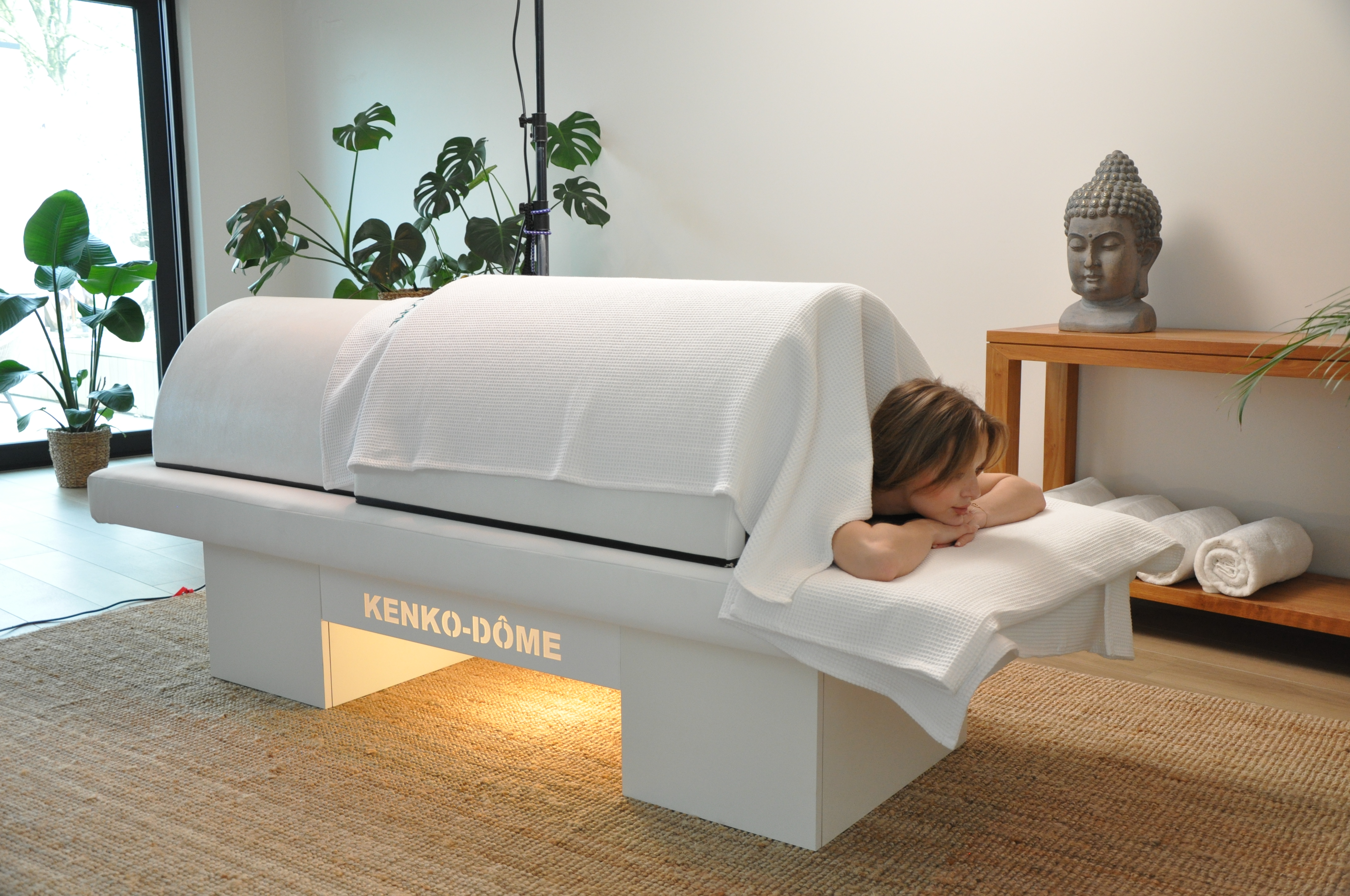 Kenko-Dôme far infrared sauna session